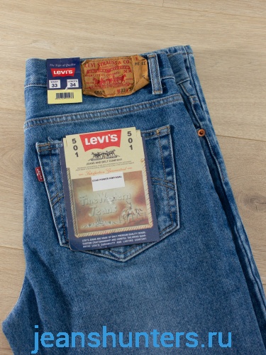 Джинсы Levi's 501 zip фото 5